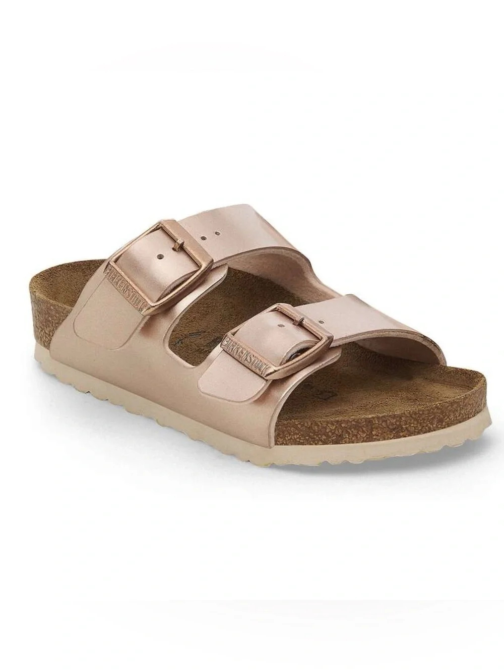 Birkenstock Arizona Kids in Electric Metallic Copper